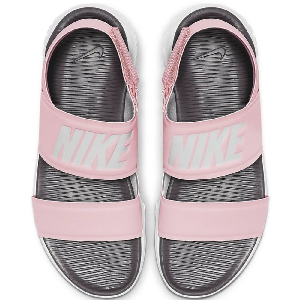 New Nike Women's Tanjun Sandal Alphabet Sports Sandals Pink Size 7